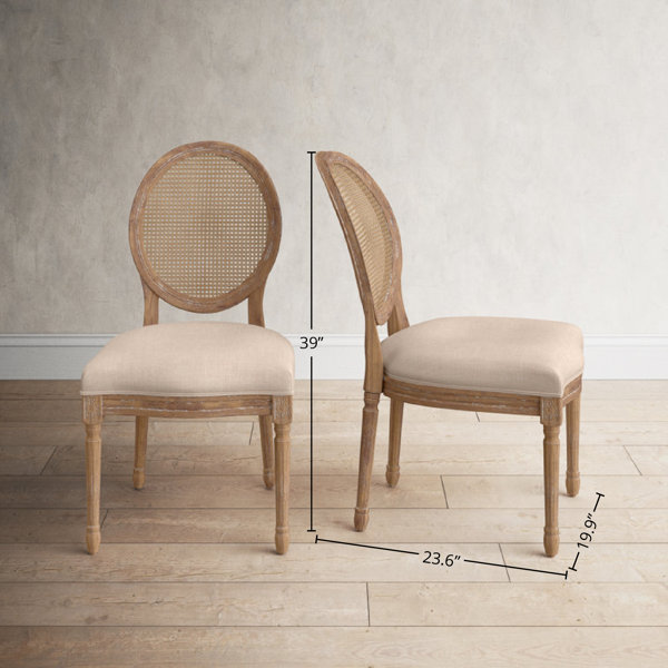 Peterborough Home Continental 20" Wide Dining Chair with Cane Back